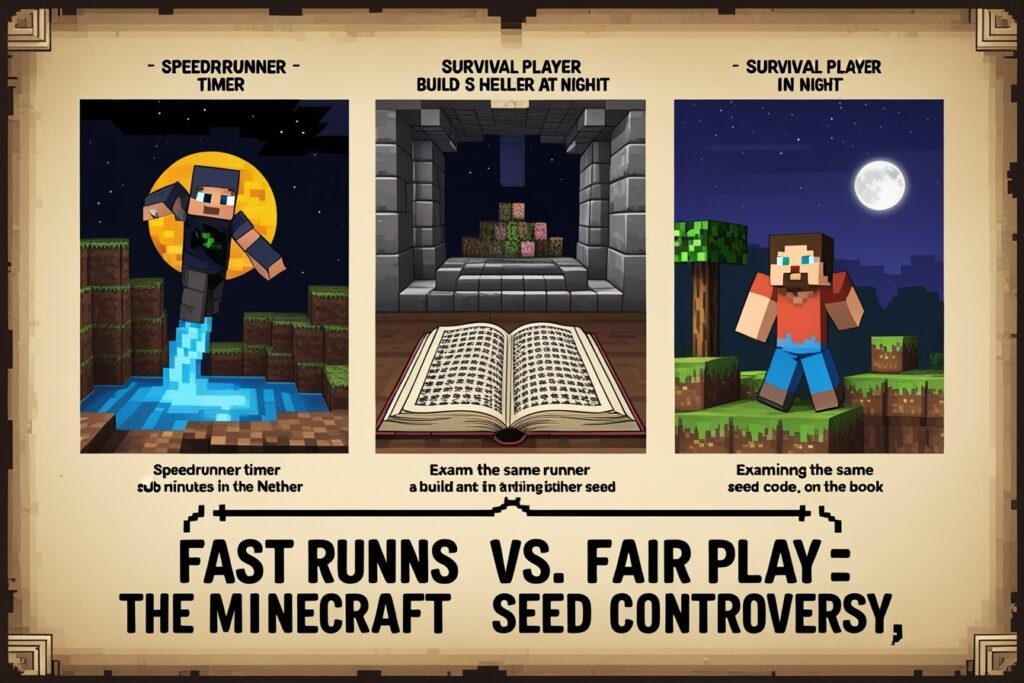Fast Runs vs. Fair Play - The Minecraft Seed Controversy